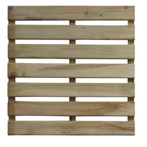 PEDANA IN PINO IMPREGNATO 50X50 CM 7 LISTELLI- 1,0 pz