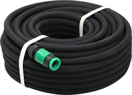 Fornitura di tubi in rilievo - 50m tubo di goccia irrigazione 1/2 pollice inclusi connettori