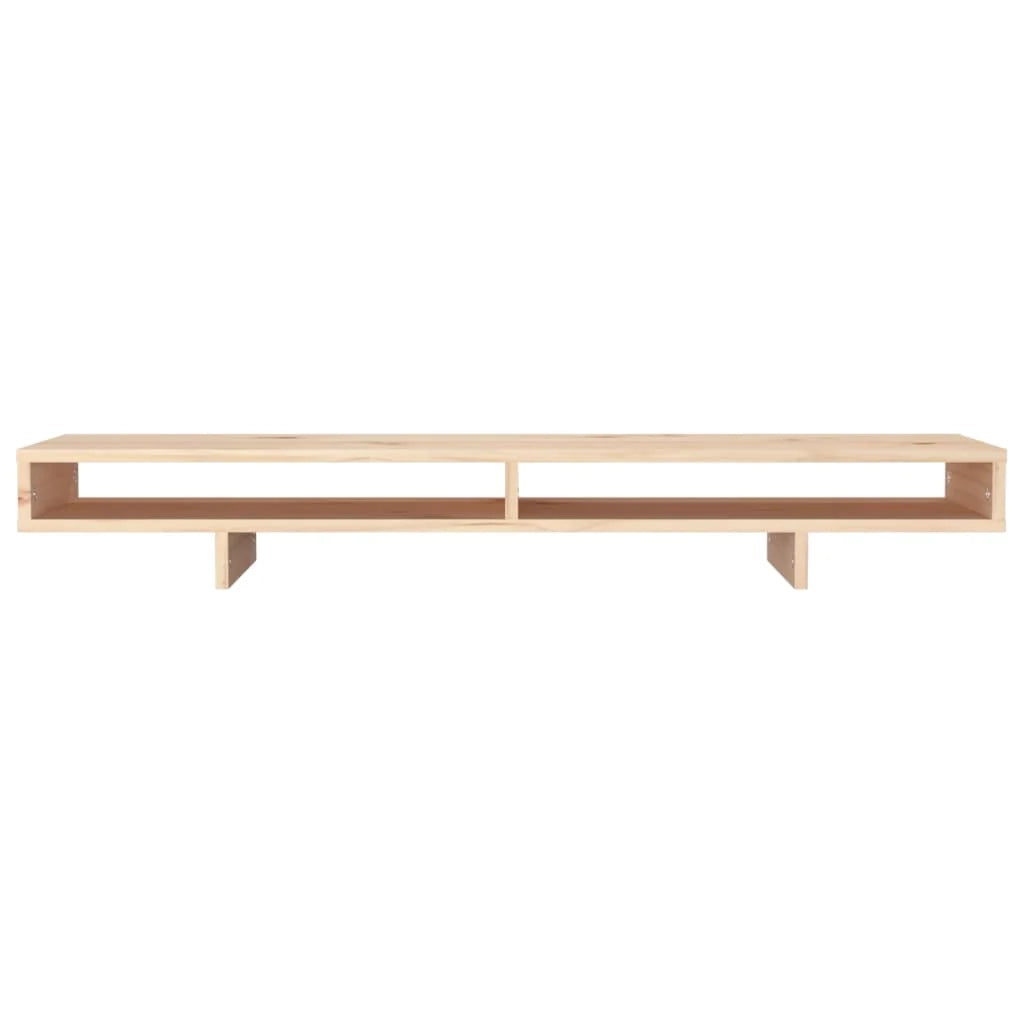 Supporto per monitor 100 x 27 x 14 cm in legno massello di pino 02_0004421