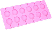 Silicone Lollipop Mould - Per 12 Lollipop Ronde - Ideale scelta per Attività Familiari - Divertente Dolci Fai da Te - Adatto per...
