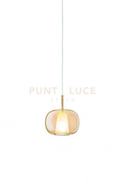 VETRO THELMA 2 AMBRA D.25CM H.27CM 1 LUCE ATTACCO E27 BASE D'ATTACCO ACQUISTABILE SEPARATAMENTE