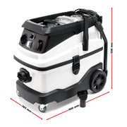 Bidone aspiratutto secco umido 1600w filtro a 3 livelli e accessori Aspiratore liquidi solidi