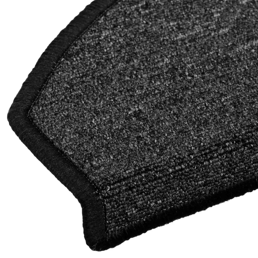 Tappetini per scale autoadesivi Semicircolare 15 pcs Antracite