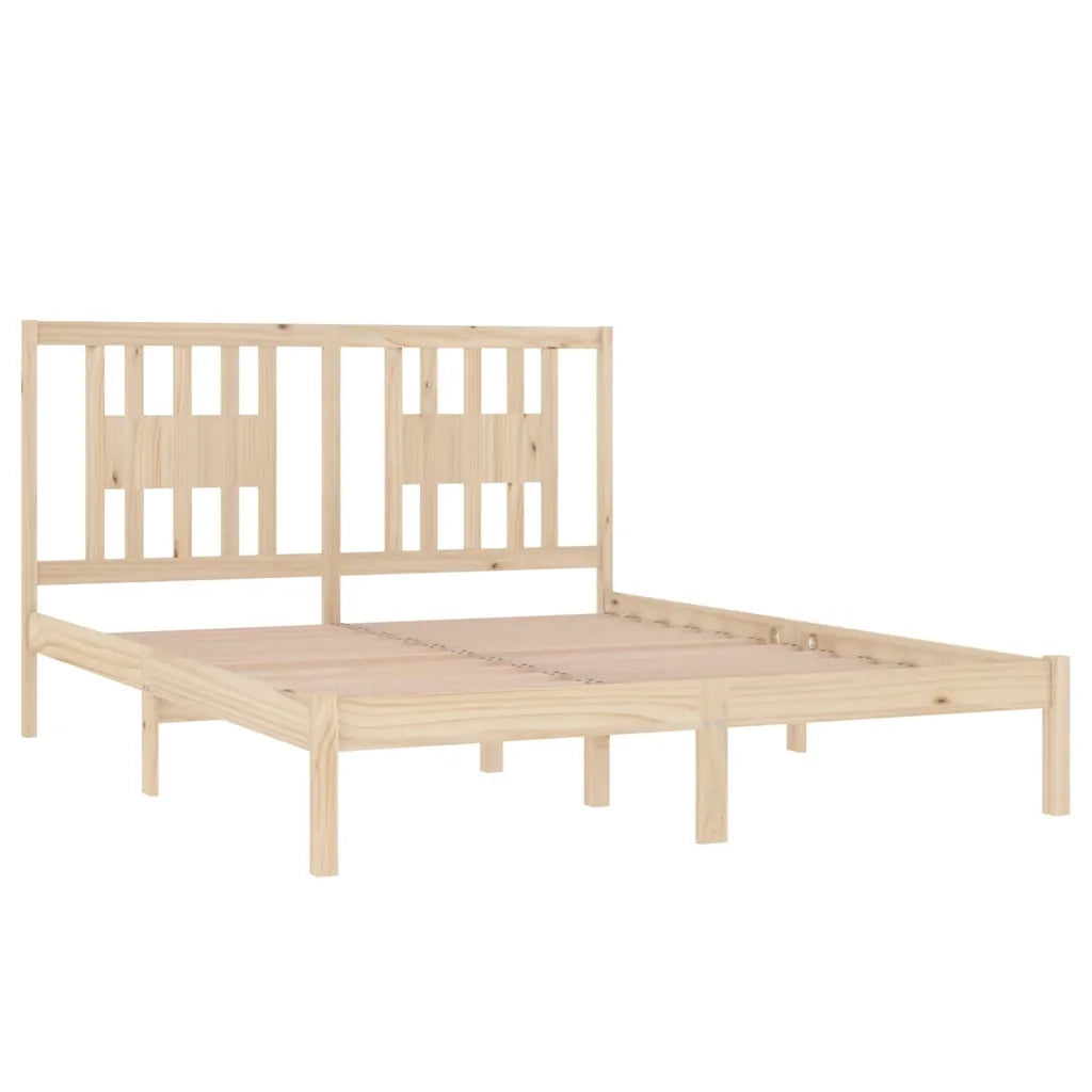 Giroletto in Legno Massello di Pino 160x200 cm 3104073