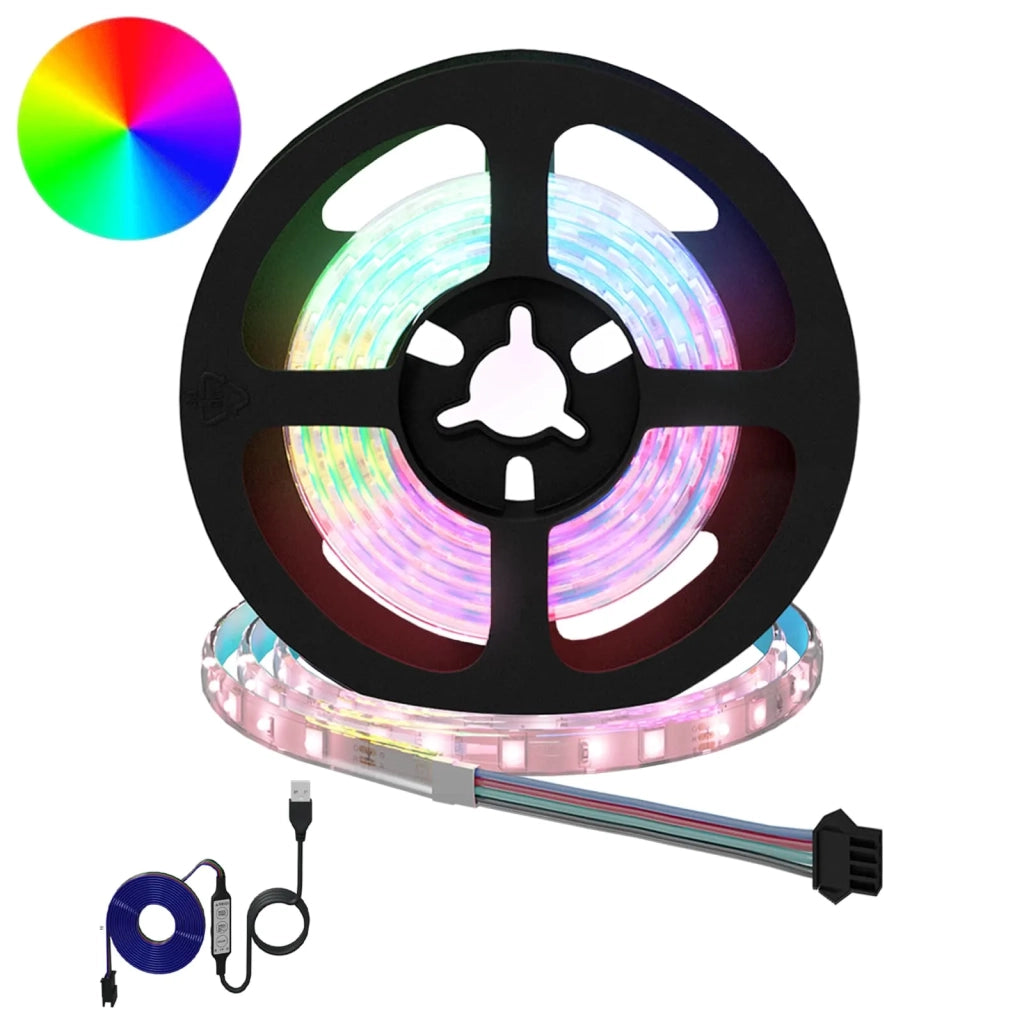 Striscia LED 2 pz Nero e trasparente 1200 mm Rame e plastica CFW3868464