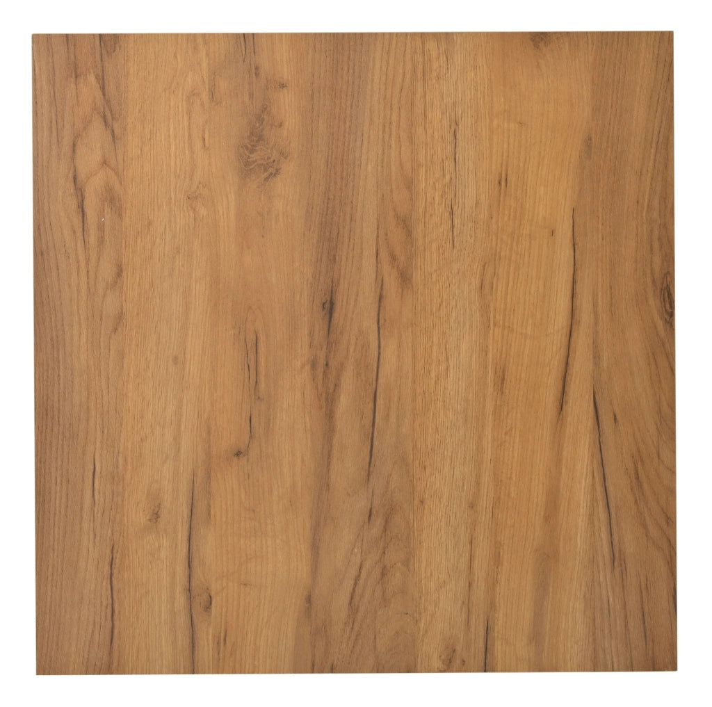 Tavolino da caffè 70x70x31;5 cm con 3 cassetti; bianco e legno
