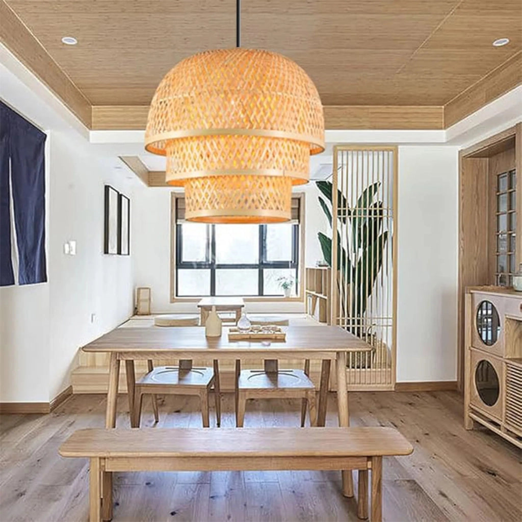 Lampada Da Soffitto Bamboo APP1629-1CP