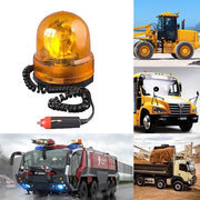 Trade Shop - Lampeggiante Segnalatore Emergenza Rotante Calamita Magnetico Auto Trattore 12v -