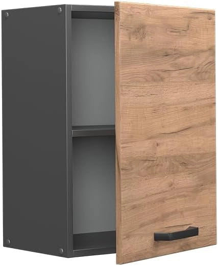 Pensile da cucina R-Line, Quercia dorata, 45 cm, per la libera combinazione all'interno di sistemi cucina modulari