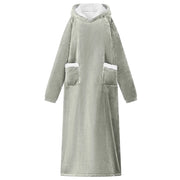 Felpa coperta Grigio M Pile e Flanella