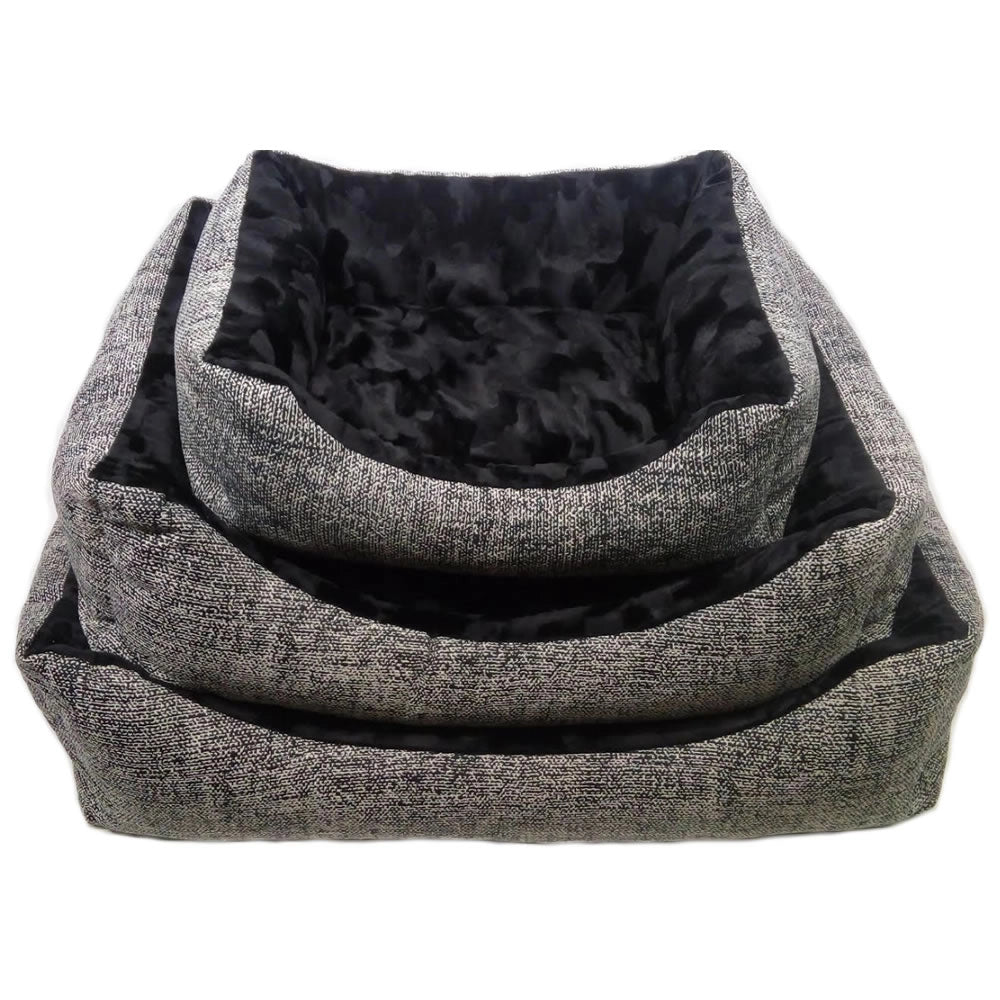 Cuccia per cane con cuscino confortevole royal billypet cm 60x70 made in italy