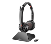 HP Poly Cuffie Poly Savi 8220 UC DECT 1880-1900 MHz USB-A certificate per Microsoft Teams