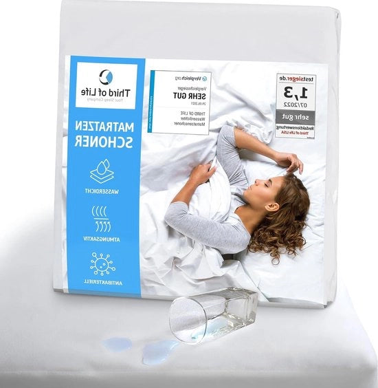 Matrasovertrek impermeabile - Ademendente - Antizanzare - Sanitario - Protezione per Matras - Matrasovertrek PROTECT