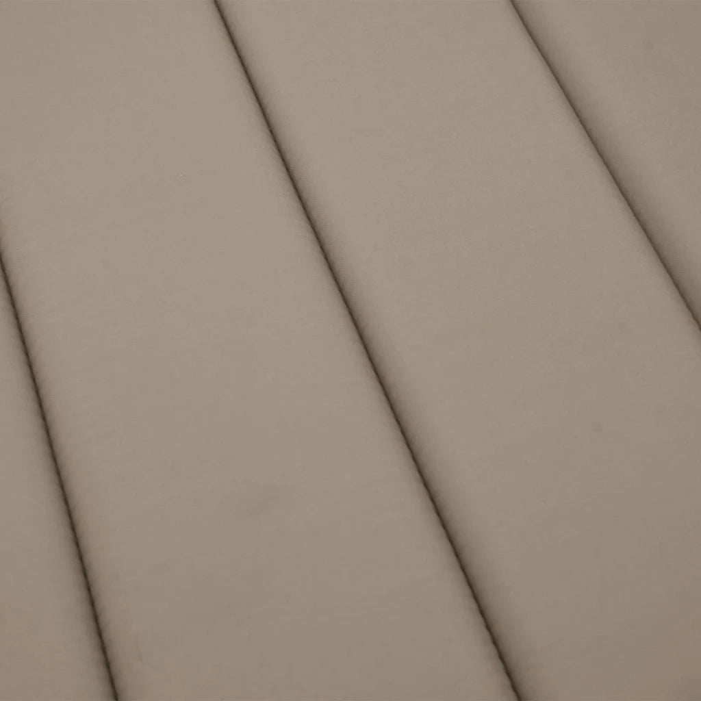 Cuscino per Lettino Tortora 180x60x4 cm in Tessuto Oxford