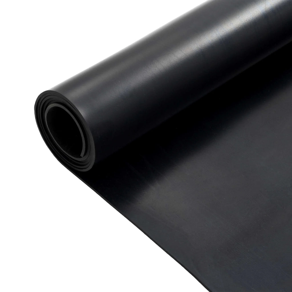 Tappeto per pavimento Nero 1,2 x 2 m Gomma