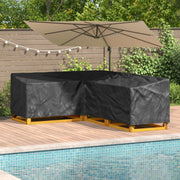 Copertura per mobili Nero 260 x 210 x 80 cm Tessuto Oxford 420D 4105685