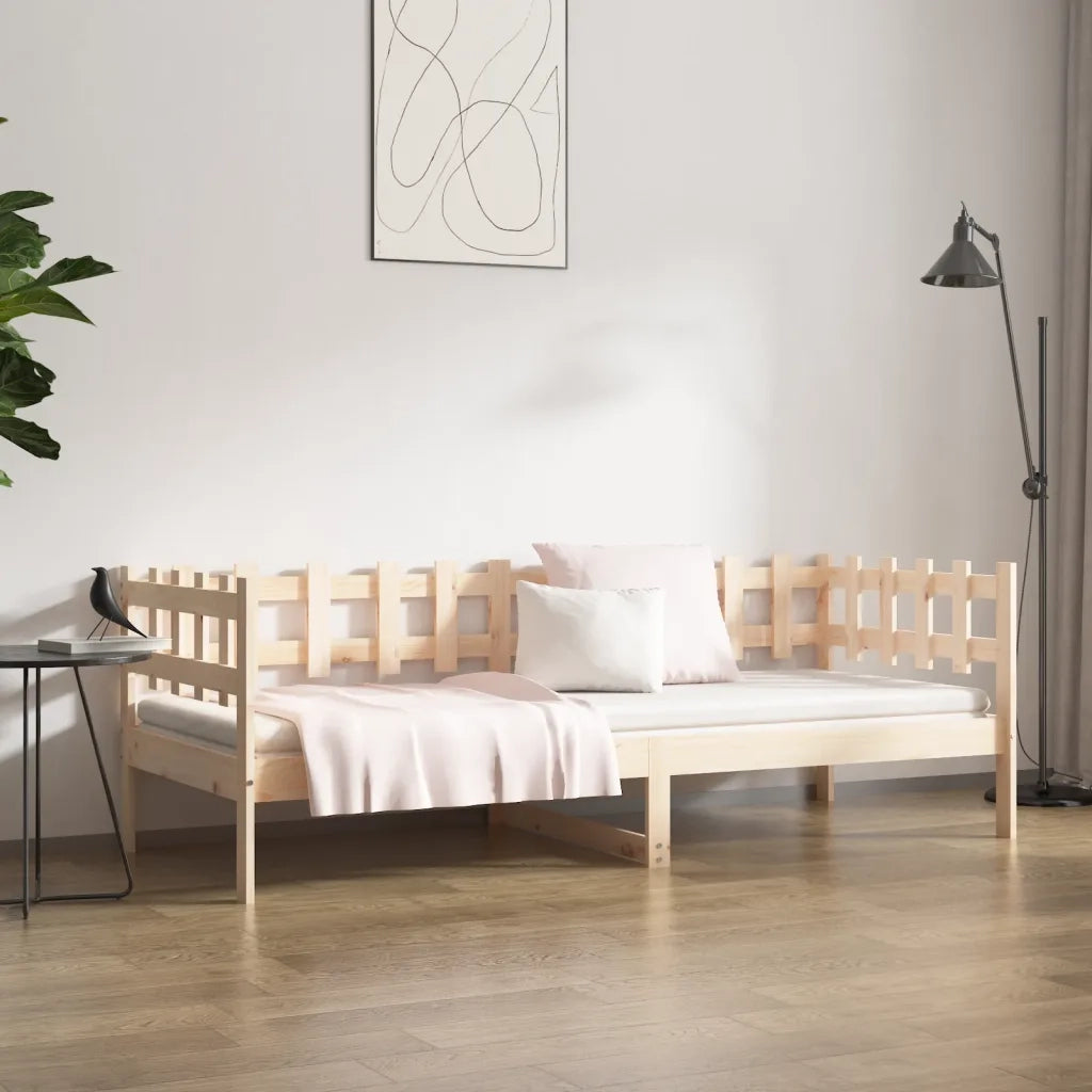 Dormeuse senza Materasso 90x190 cm in Legno Massello di Pino 820761