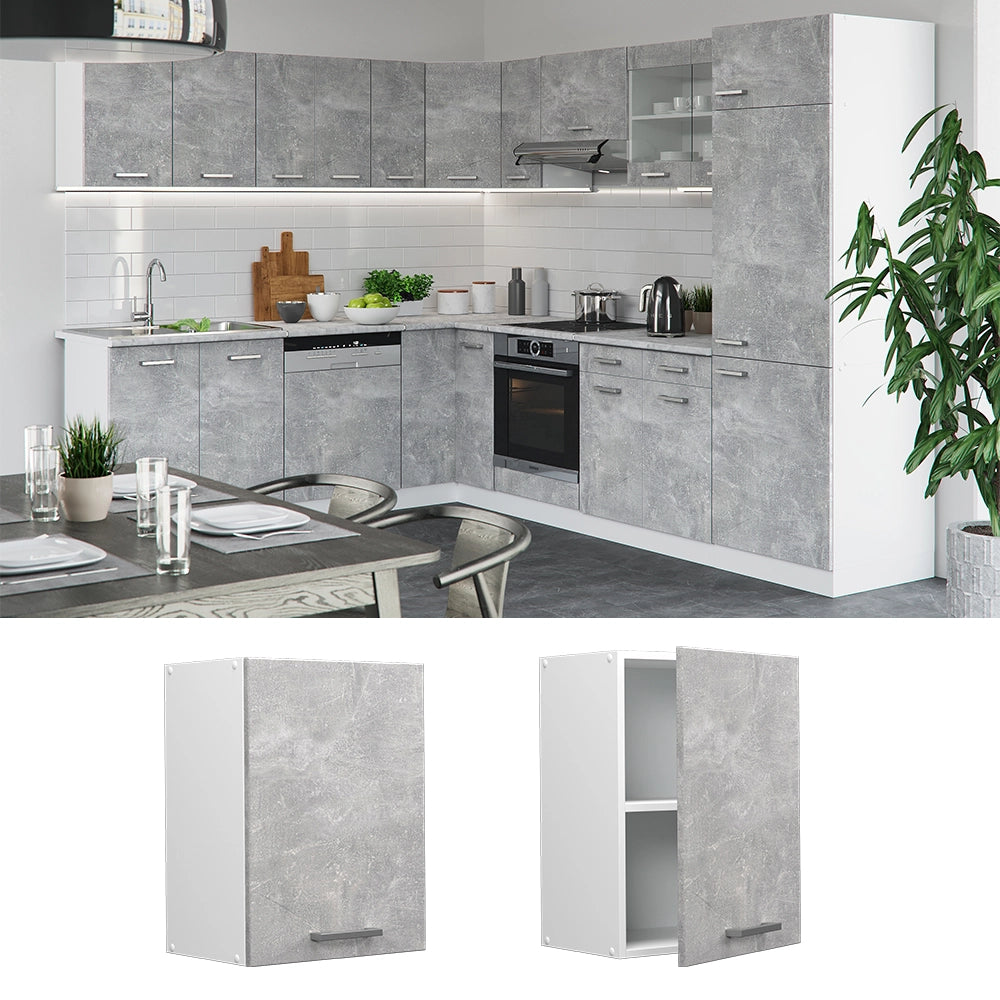 Vicco Pensile da cucina Calcestruzzo 45 cm
