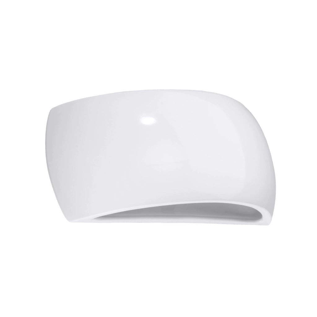 Applique TRIBUN Pure Lume bianco lucido ceramica G9