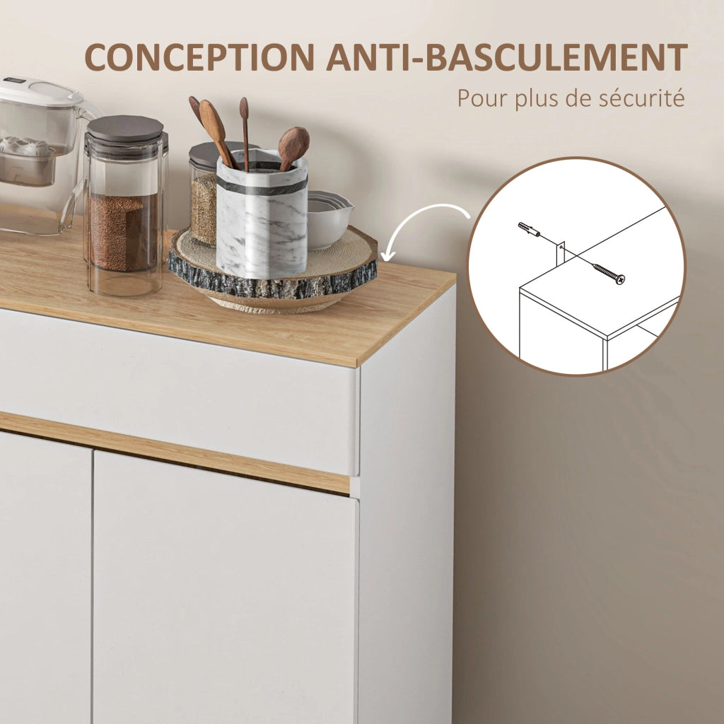 Buffet armadio cucina ¨C zephmum ¨C bianco
