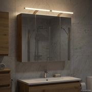 Mobiletto per specchio da bagno con porta Rovere Artigianale 889118