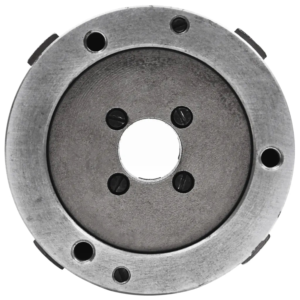 Mandrino per Tornio a 4 Griffe Autocentrante 100 mm in Acciaio 146709