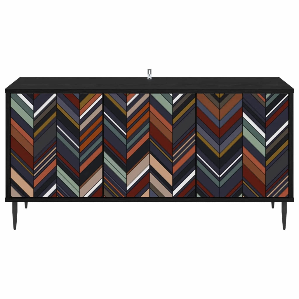 Mobile TV OMMEN 102 x 33 x 51 cm Rovere Nero 8007099
