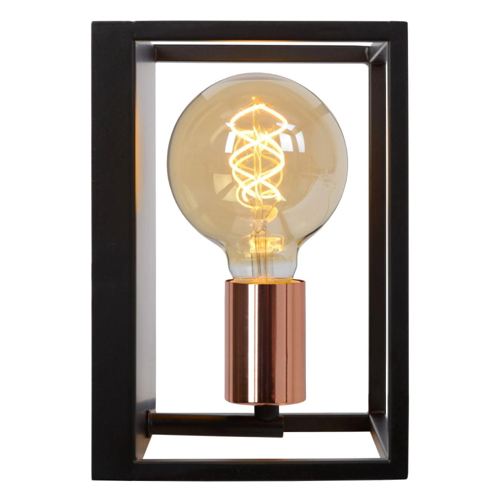 Lucide Arthur applique nero/rame E27 40W 08224/01/30