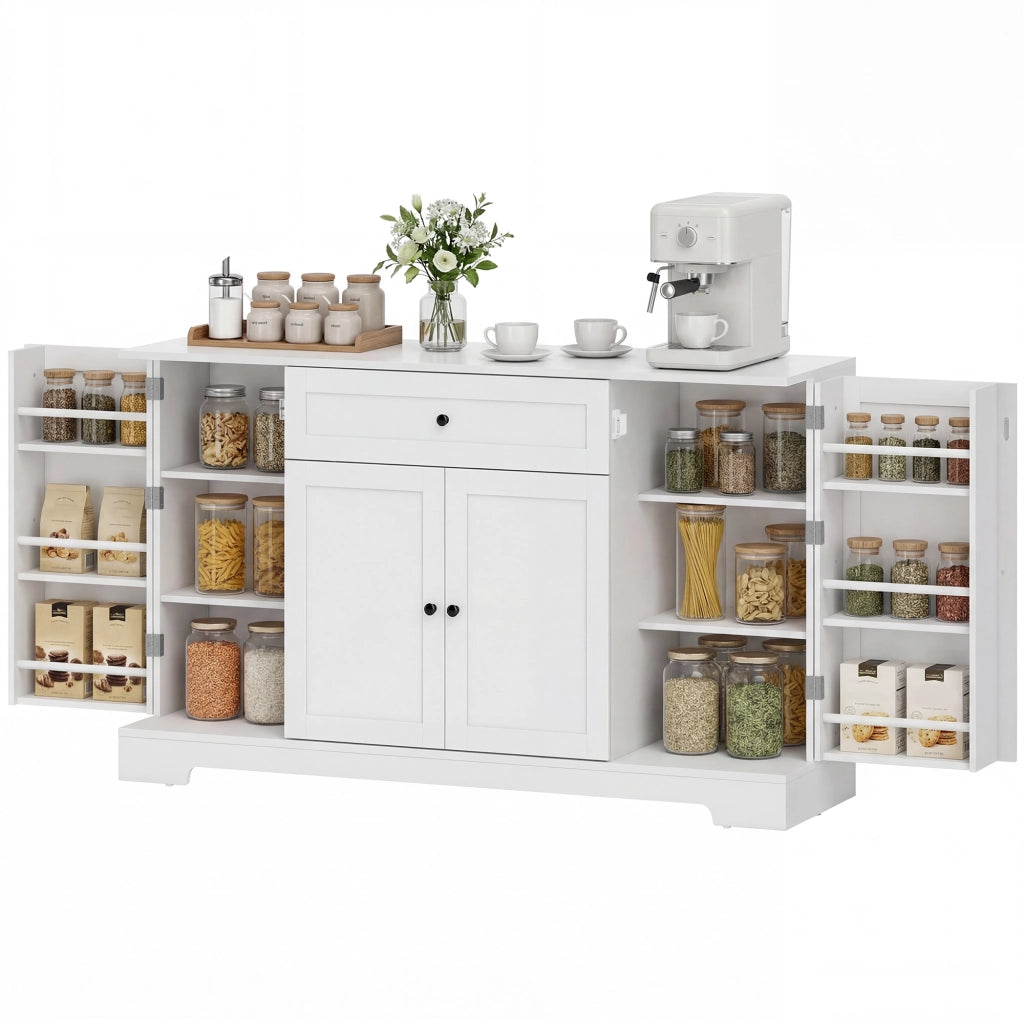 Armadio cucina ¨C zephmum ¨C bianco 80x35x80