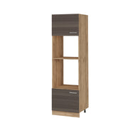 Vicco Set mobili bagno Grigio nobile 60 cm