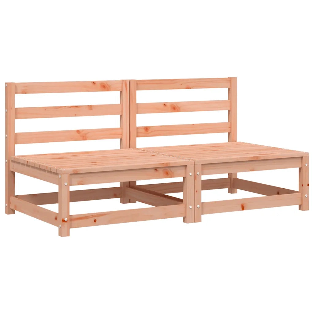 Divani Giardino Senza Braccioli 2pz 70x70x67cm Massello Douglascod mxl 110285