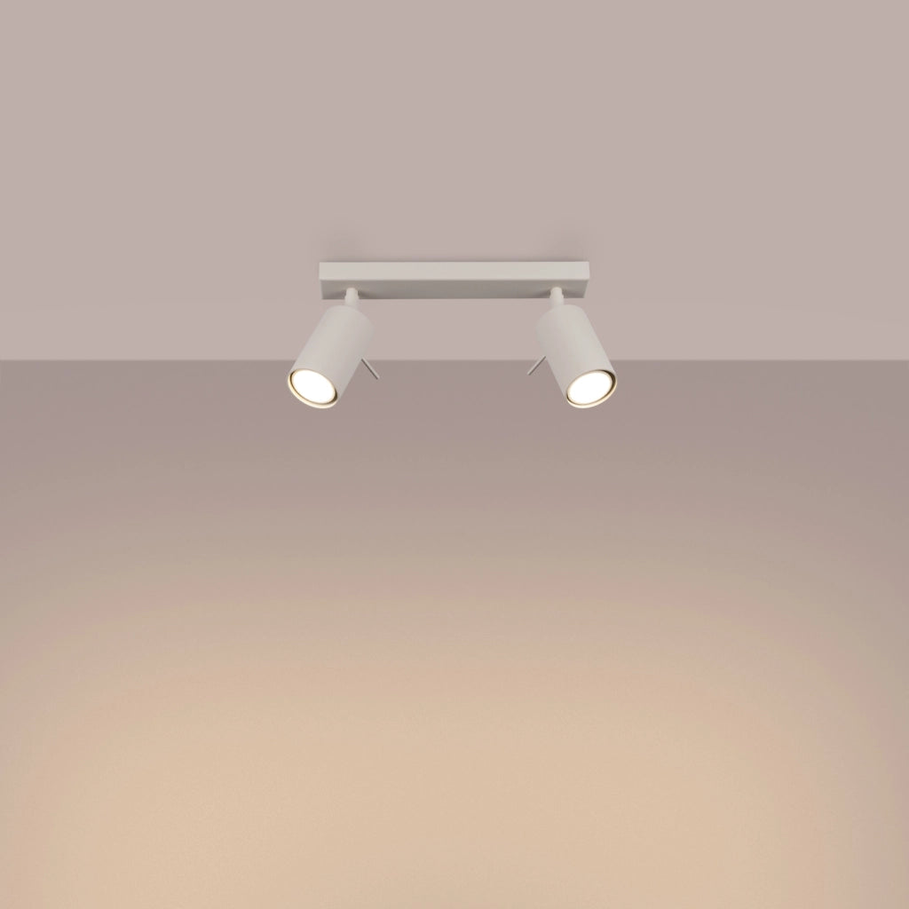 Lampada da soffitto RING 2 beige