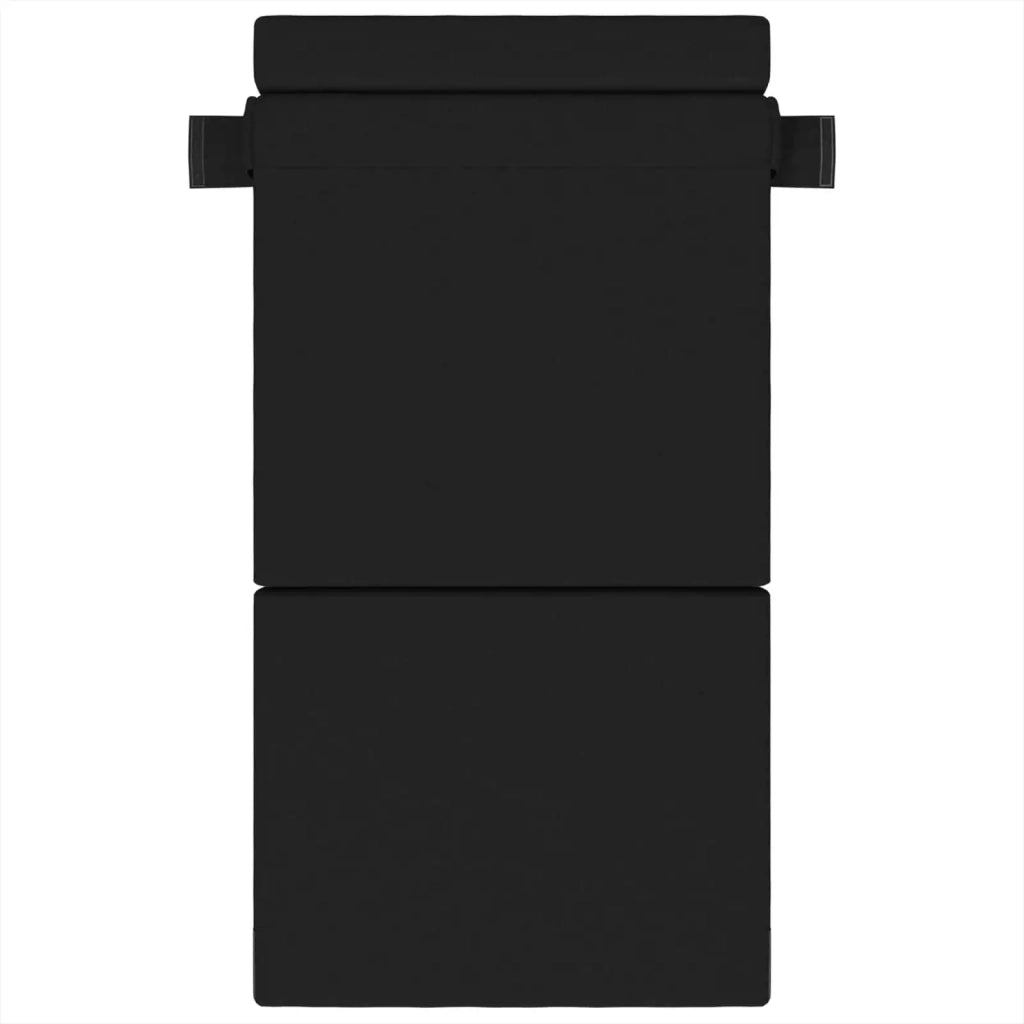 Divano Letto Pieghevole Nero 70 x 72 x 60 cm Tessuto 900070