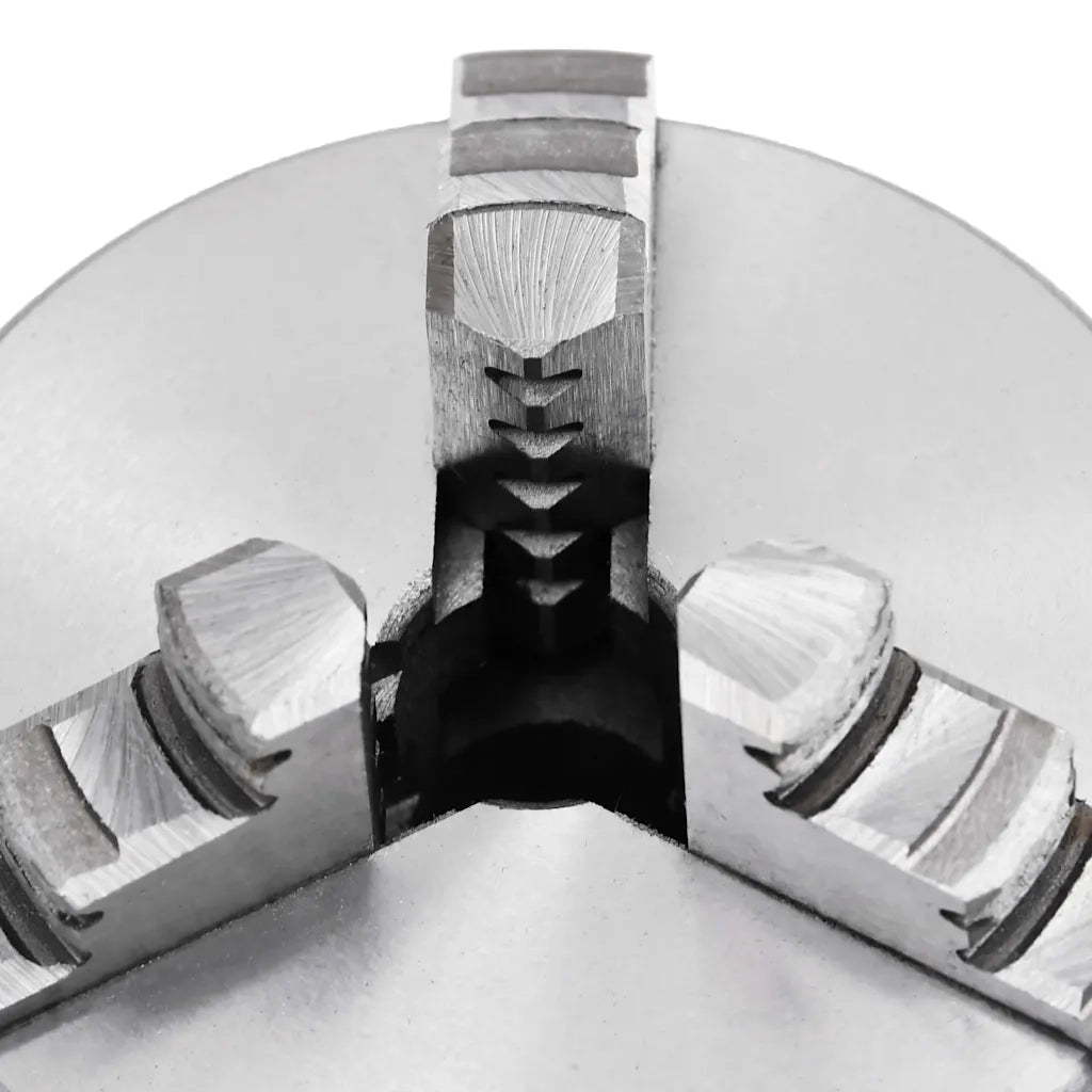 Mandrino per Tornio a 3 Griffe Autocentrante 80 mm in Acciaio 146704