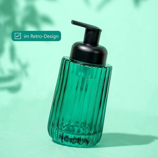 Dispensatore di sapone, dispensatore di schiuma di sapone (verde)