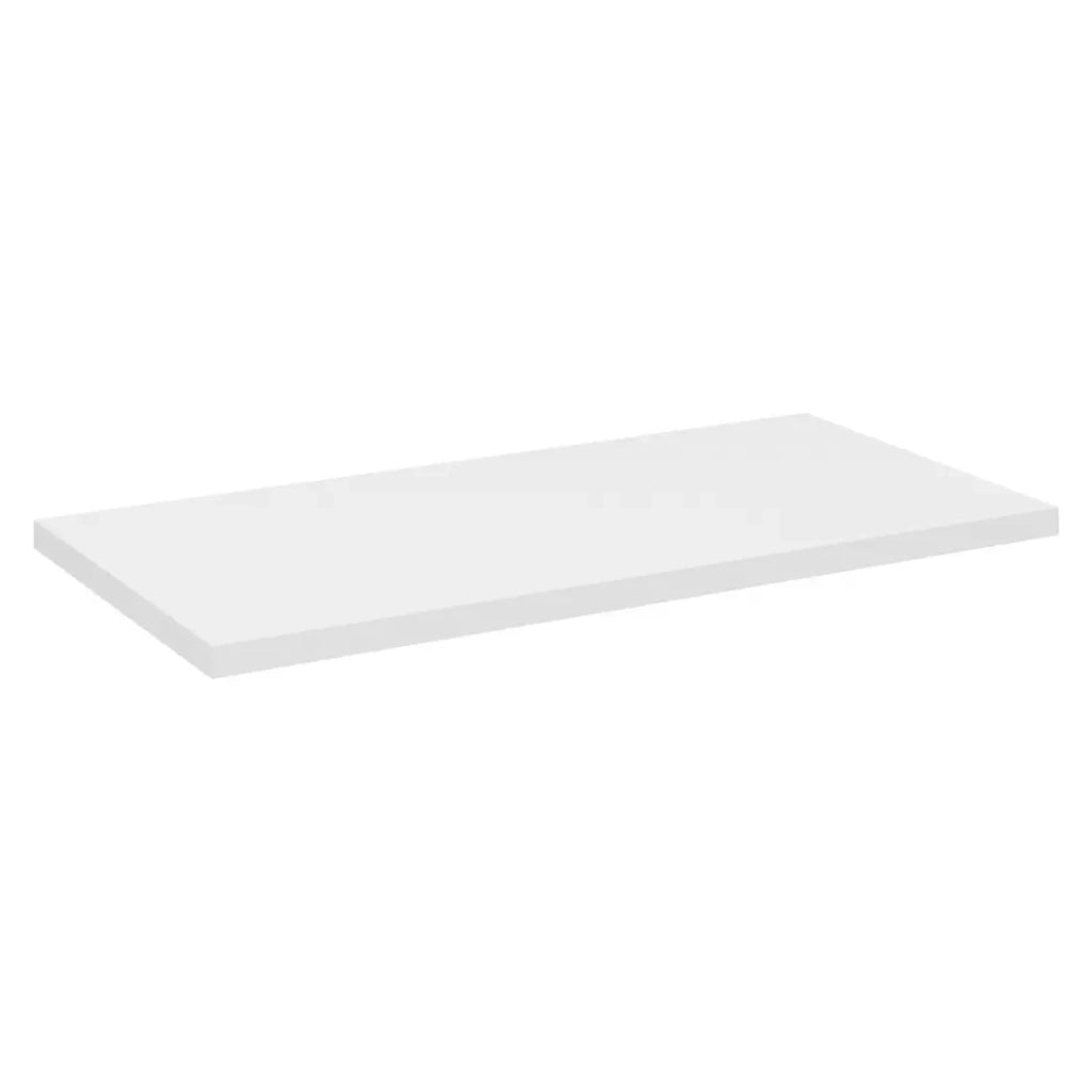 Piano lavabo VANO – Bianco alpino – L80 × P40 × H2 cm – Eleganza da appoggiare in MDF opaco