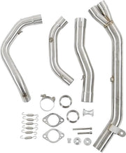 Pompa di Scarico Medio Header in Acciaio Inox per AFRICA TWIN CRF1000L ADV 2016-2019 Pompa di Scarico Medio Frontale