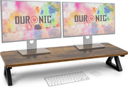 Sostegno Ergonomico per Monitor - Colore Eichen - Aiuto per il Bureau - 1 pezzo - 82 x 30 cm