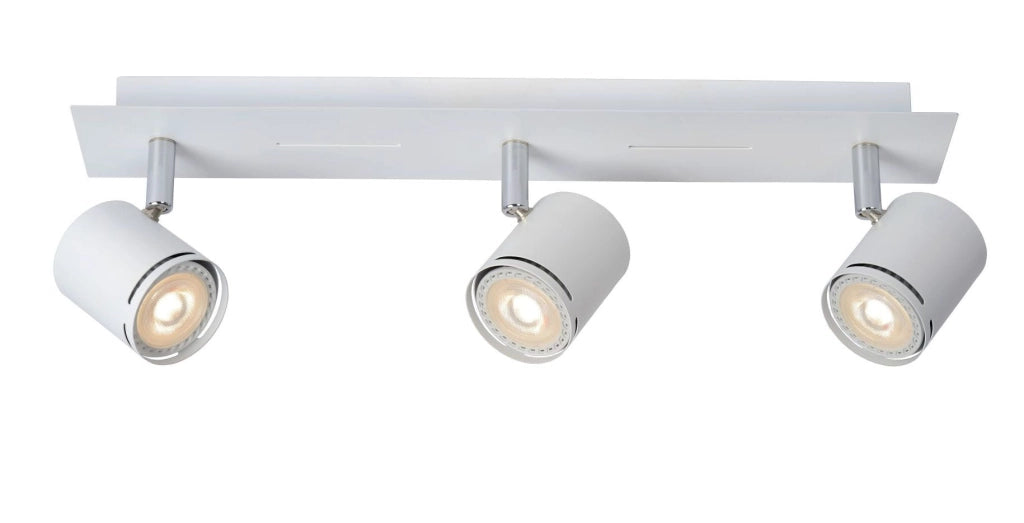 Lucide Rilou barra 3 faretti GU10 4,5W 3000K bianca
