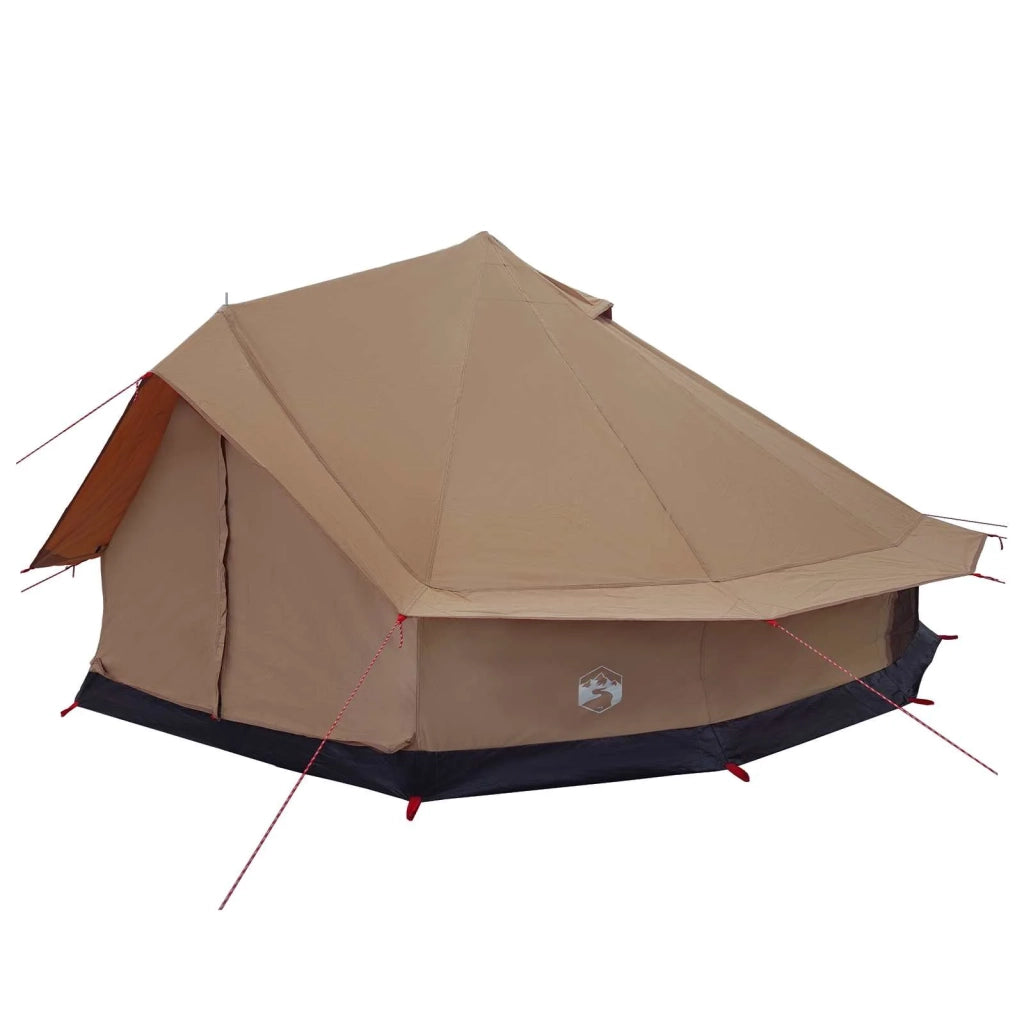 Tenda Familiare Marrone 10 persone Policotone