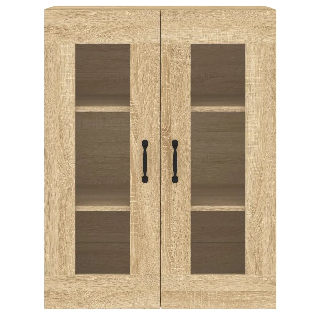 Armadietti a Parete 2 pz Rovere Sonoma in Legno Multistrato CFW2206454