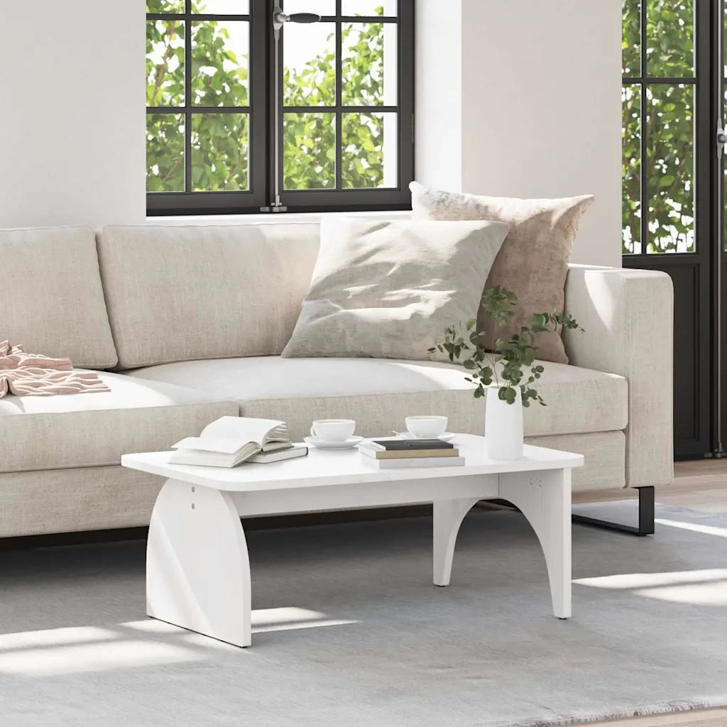 Tavolino da salotto Bianco 80 x 50 x 31 cm 873518