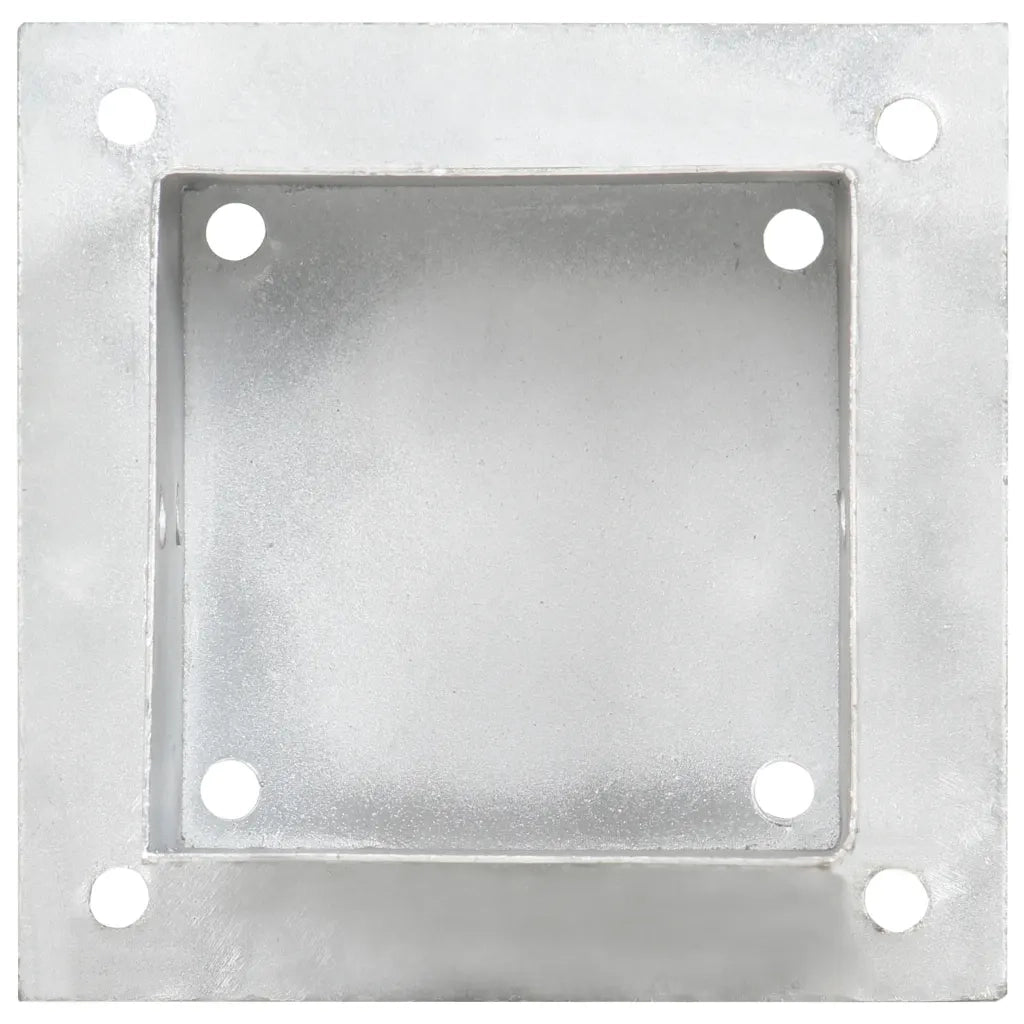 Ancoraggi Pali 4 pz in Metallo Zincato 121 mm 145451