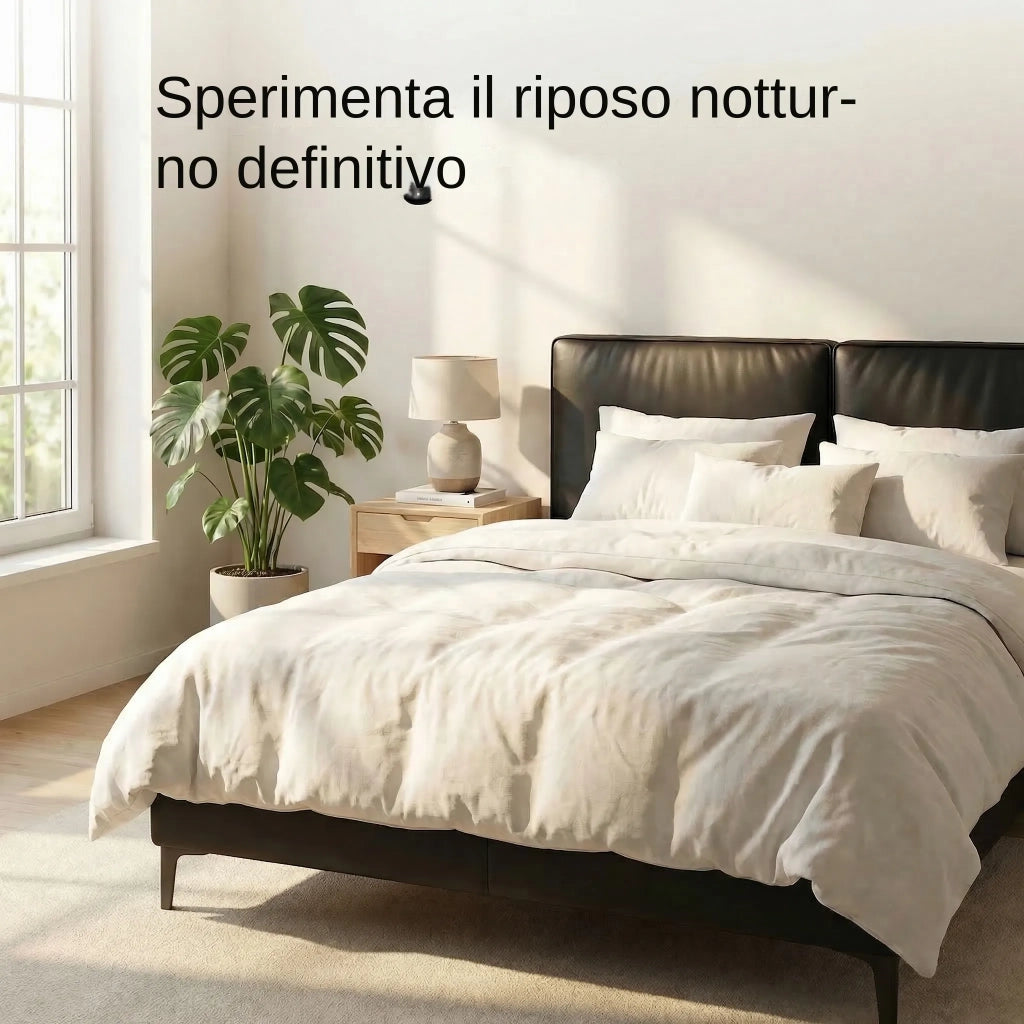 Materasso a Molle Insacchettate 7 Zone con Comfort Foam Rigidità H4 90x200x25 cm; Bianco