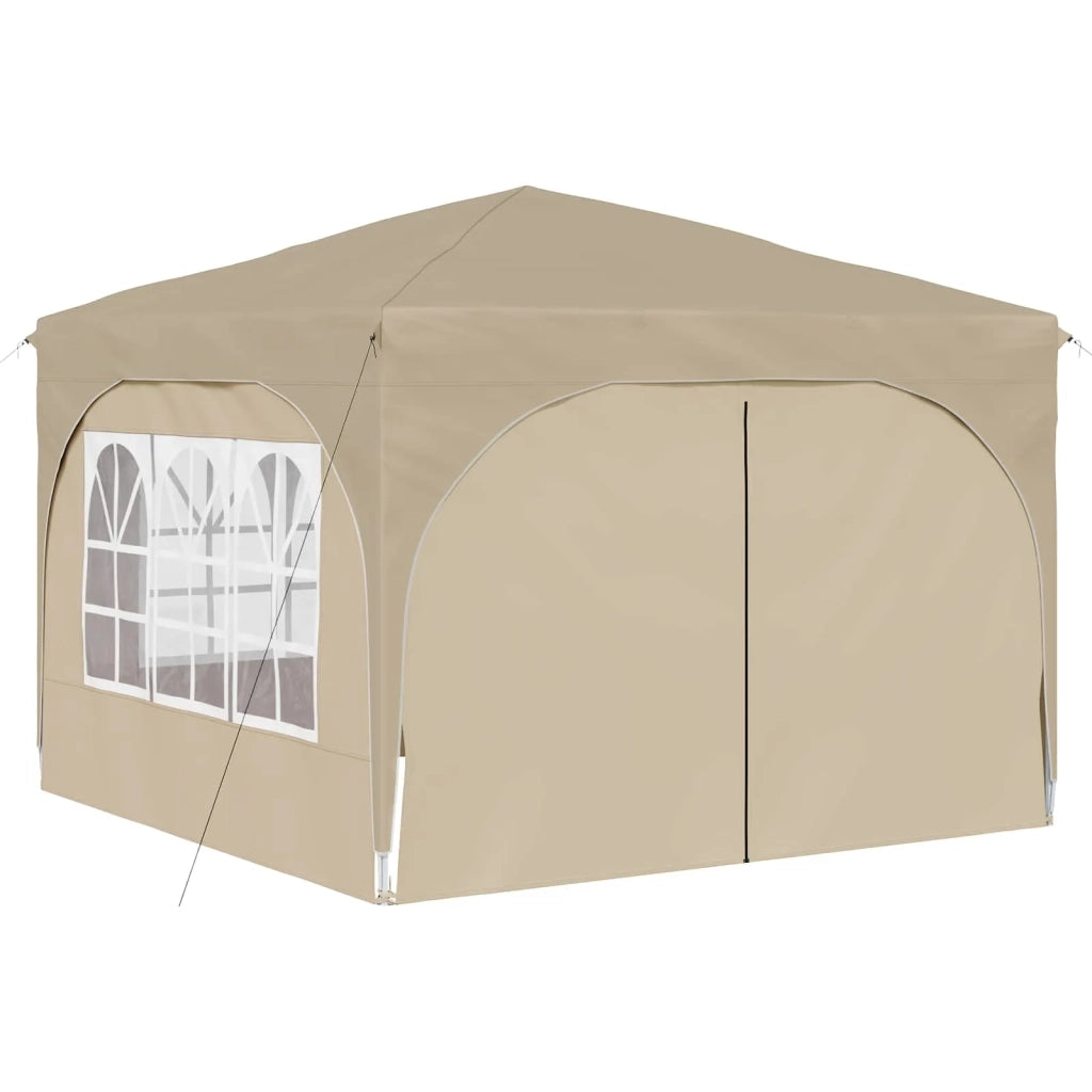 Tenda per feste a pop-up 290 x 290 x 245 cm Crema 42019867