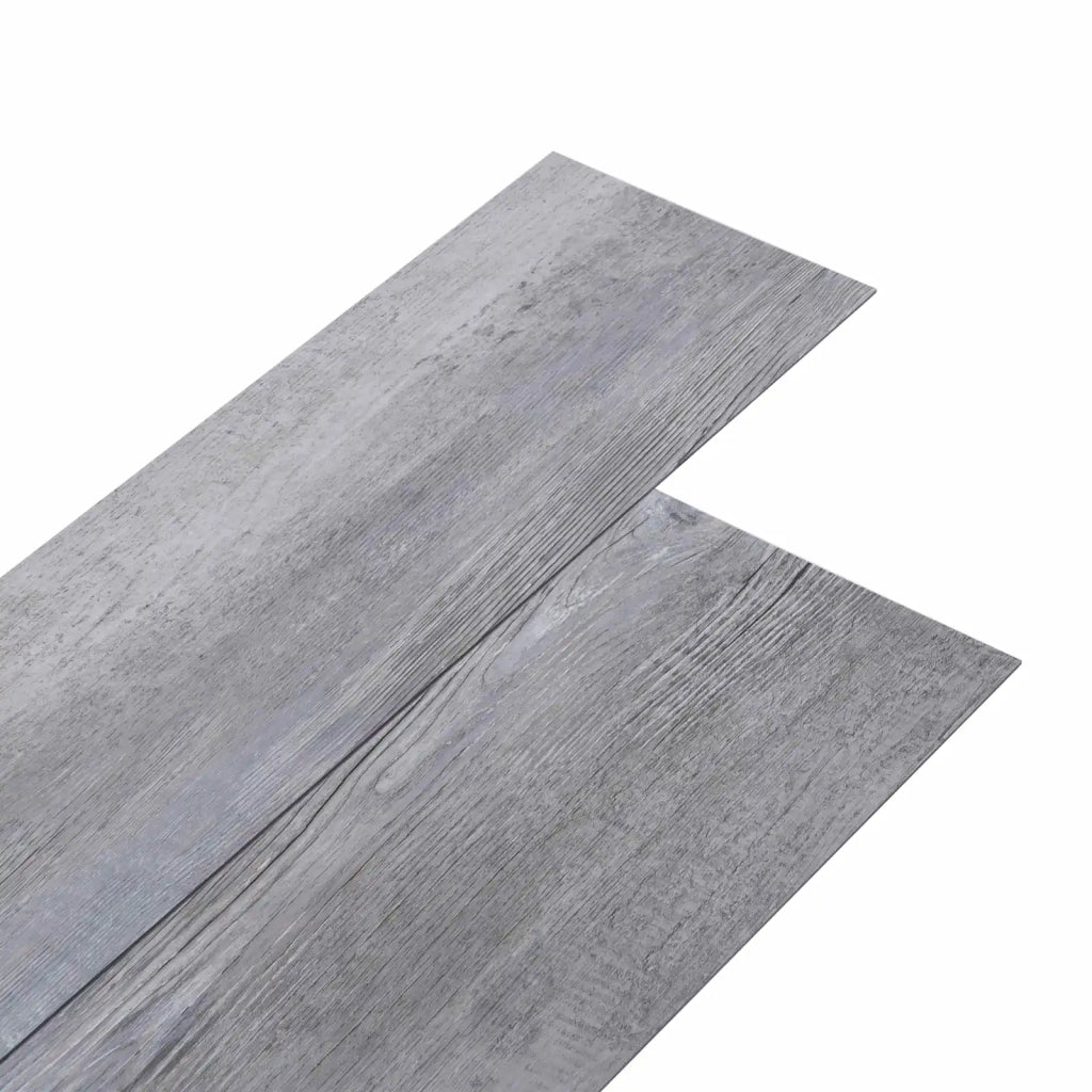 Tavole per Pavimenti 5,02 m² 36 pcs PVC Legno grigio opaco 42046312