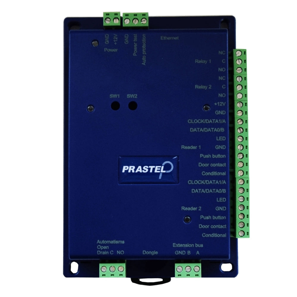 Scheda Controllo Accessi Con Ip Nativo, 50.000 Utenti, 4 Ingressi, 5 Uscite