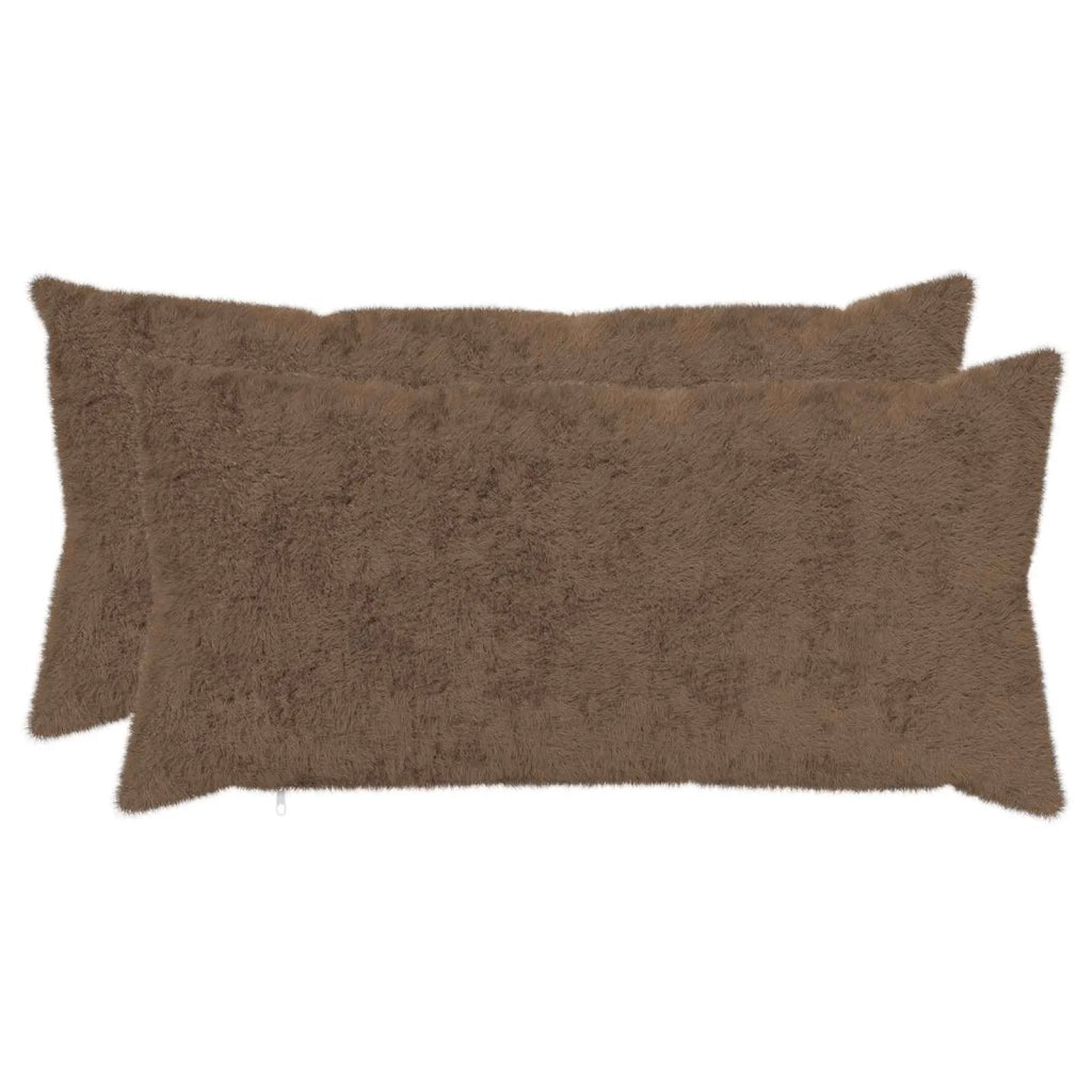 Federa 2 pz HEERLEN Marrone Chiaro 40 x 70 cm 909737