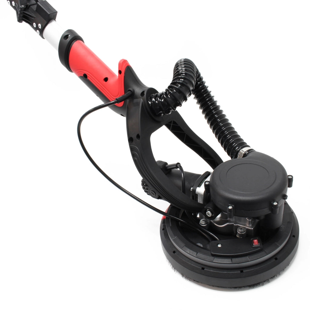 Levigatrice professionale a collo lungo 750W Con disco da Ø 225mm e asta telescopica 6 grane diverse