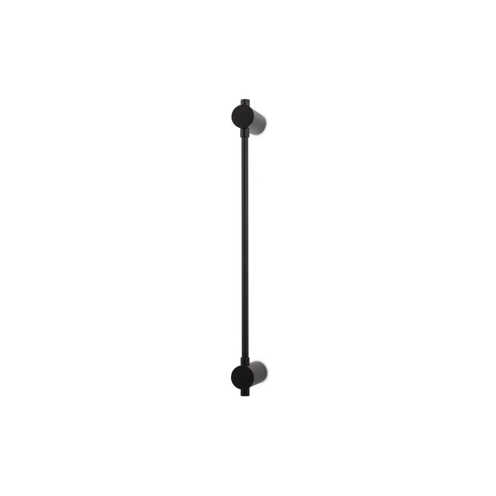 Applique Minimal Led Rotta Metallo Nero 6W
